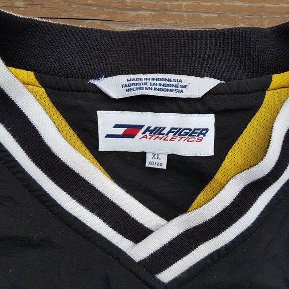 TOMMY HILFIGER Pullover Warm Up Jersey Sz XL - Picture 4 of 8